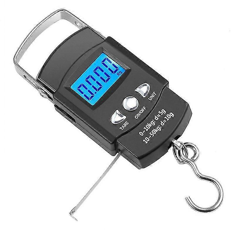 Tragbare Digitale Gepäckwaage Mit Haken Für Bis Zu 50 Kg Tragkraft