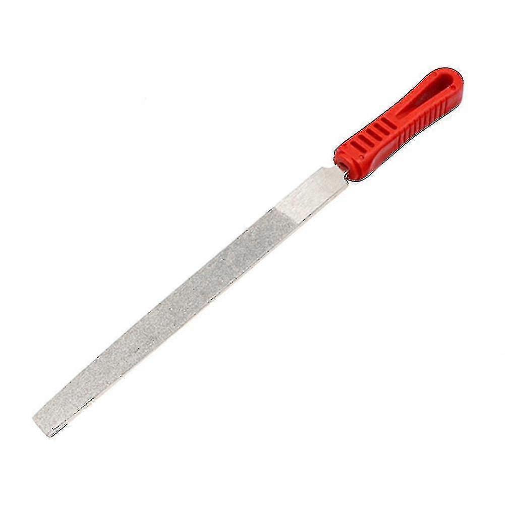 6-zoll-diamantfeile (dreieckig/flach/rund/halbkreisförmig) Für Metall- Und Steinbearbeitung – Größe: 6 Zoll Flach