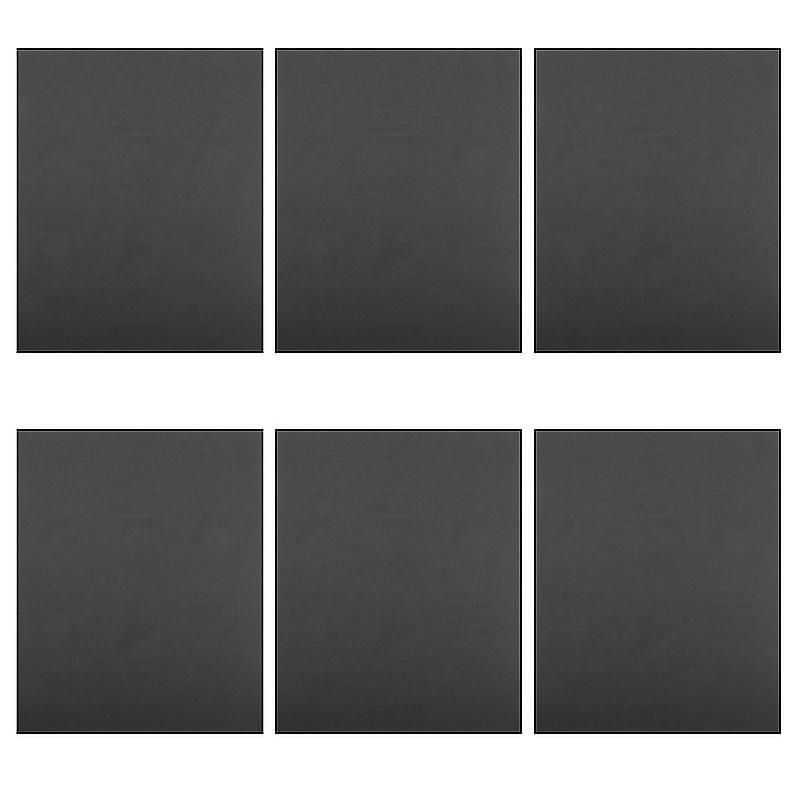 6 Stück Schleifpapier