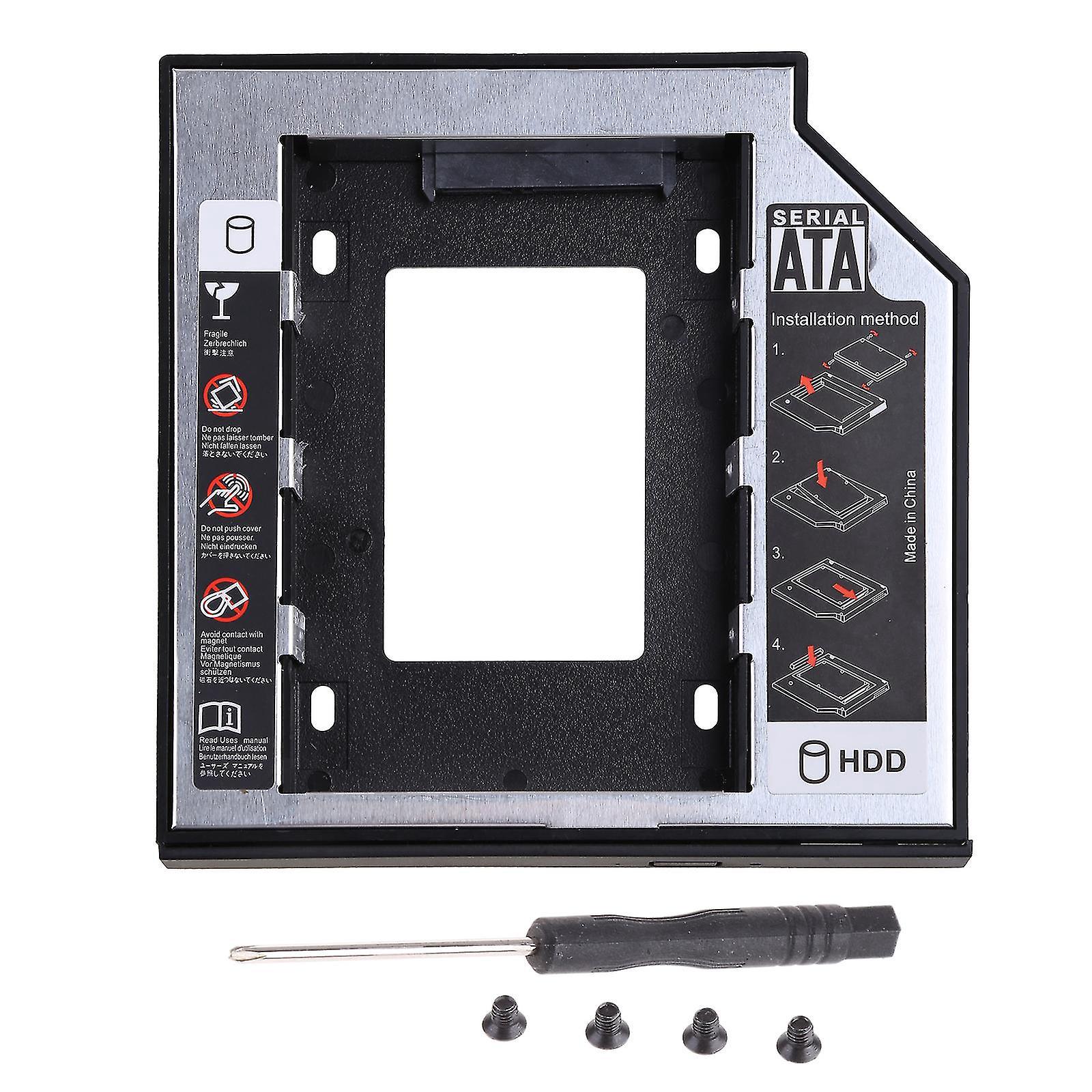 12,7 Mm Sata 2. Hdd/ssd Universal-festplattenrahmen Für Cd/dvd-rom-laufwerksschacht