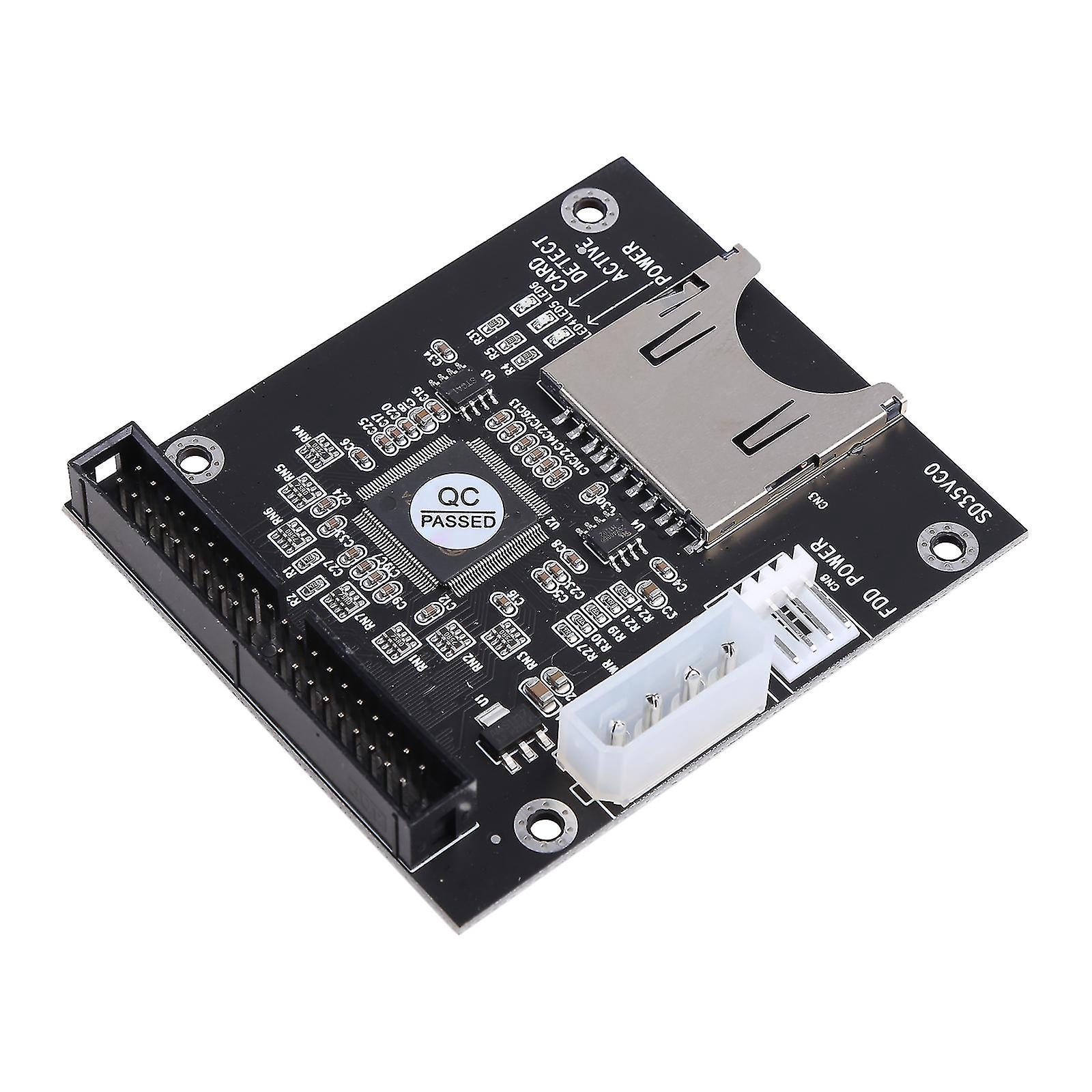 Computer-anschluss Sd-speicherkarte Auf 3,5-zoll-40-pin-stecker Ide-hdd-adapter