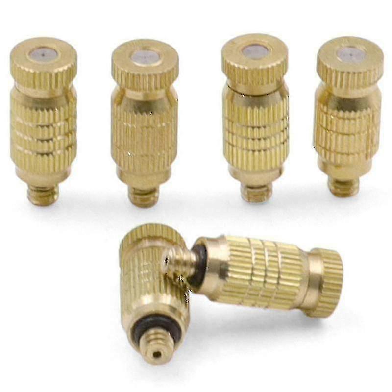 Yaju 0,1–0,5 Mm Anti-tropf-sprühdüse, Kreuzzerstäuber, Nebeldüse, 6 Stück