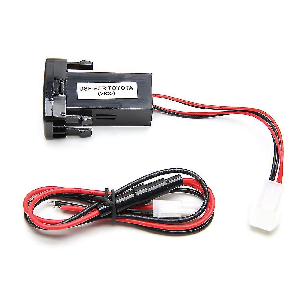 Schnellladegerät Für Auto, Utv, Wohnwagen, 2 Usb-anschlüsse, 12v-24v-splitter, Steckdosenadapter