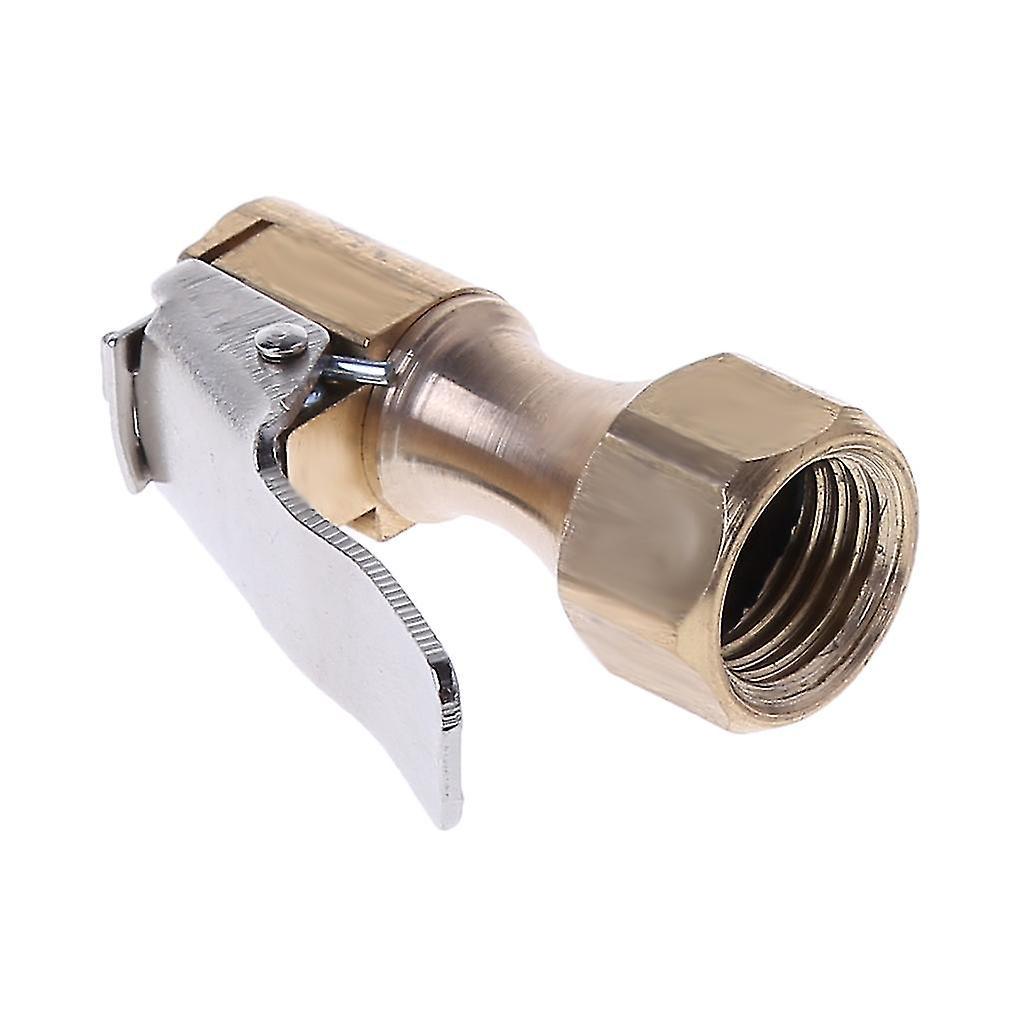 Automatisches Luftanschlussstück Mit Gerader Verriegelung Für Reifen Mit Clip Für Manometer Und Kompressor (8 Mm)
