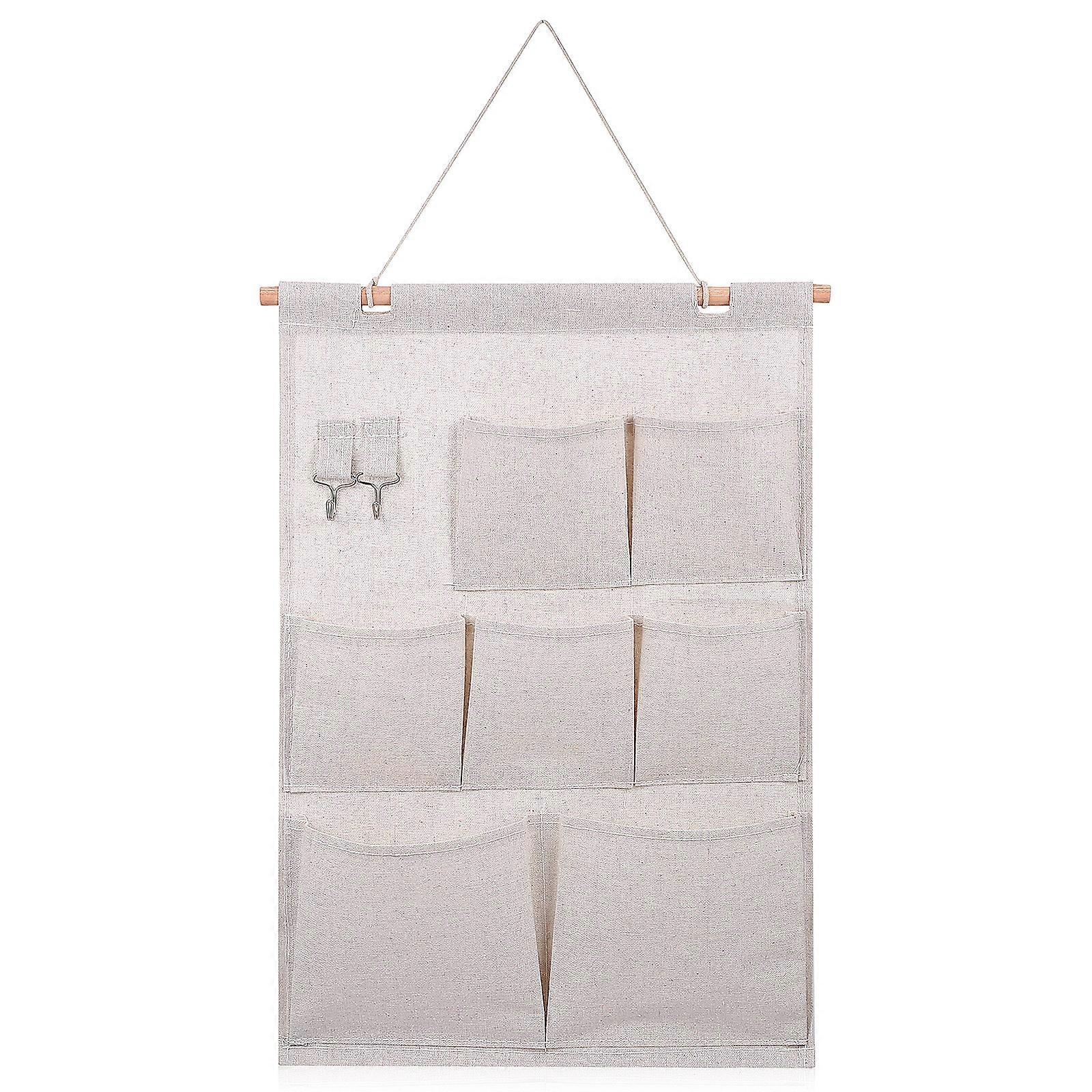 Hängender Kleiderschrank-organizer, Hängetaschen-organizer, Wand-organizer Fürs Schlafzimmer-beige