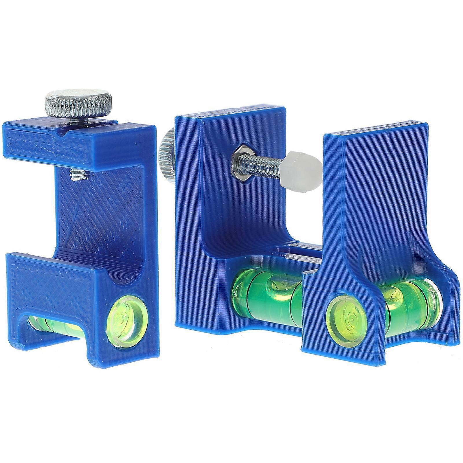 Professioneller Bogenpositionierer, Praktischer Bogenschießpositionierer, Tragbarer Bogennivellierer, Bogenschießzubehör-5x8cm-blue