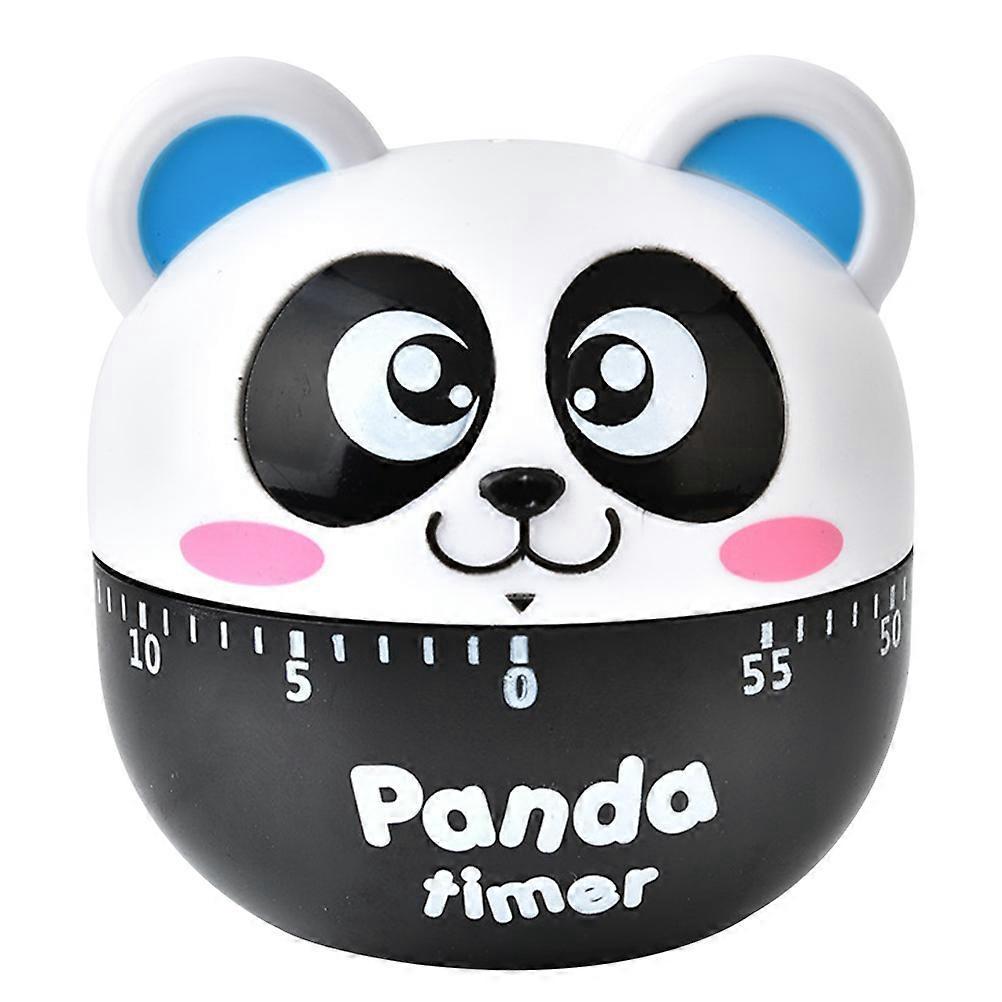 Niedlicher, Kreativer Panda-förmiger Timer, Kunststoff-zeitmesser Für Schüler, Küchen- Und Backtimer Für Studentenküchen (blau)-6.5x6.5x7cm-blue