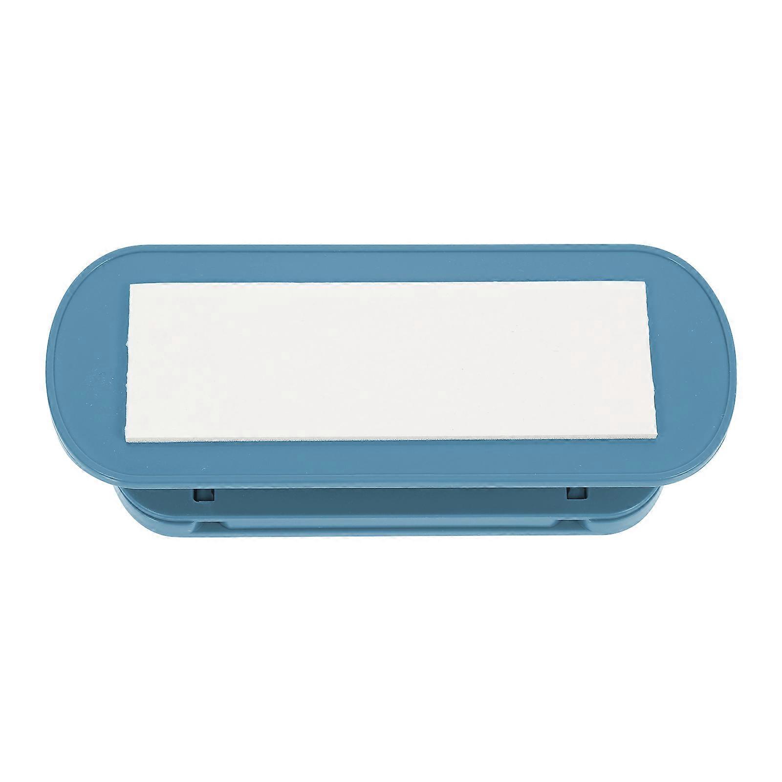 Steckdosenleiste Ohne Nägel, Wandorganizer Für Steckdosenleisten, Steckdosenaufwickler, Hängesteckdosenhalter-14x5.5cm-blue