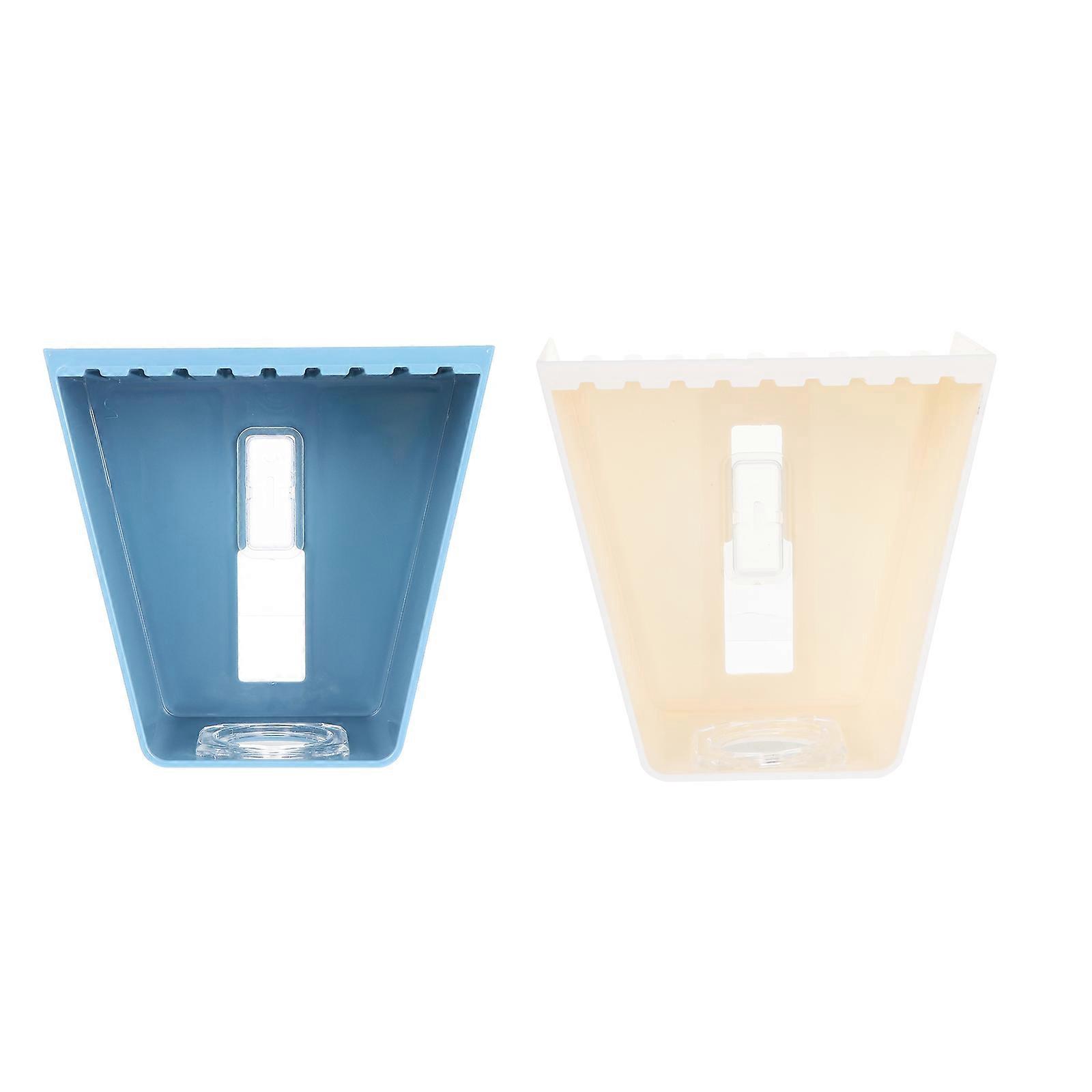 2er-set Wandhalterungen Für Handdesinfektionsmittel, Pumpflaschen, Wandhaken-12x11.5x7.5cm-blue