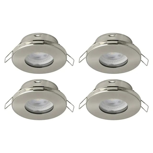 EGLO MAZUBY 1 EINGEBAUT. SET Ø85 4X500LM 3000K DÄMPFER. IP44 GS