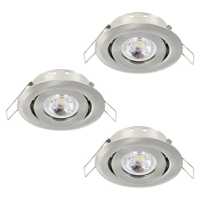 EGLO SALICETO MINI-PUCK EINGEBAUT. KIP Ø77 3X350LM 3000K DAMP. GS
