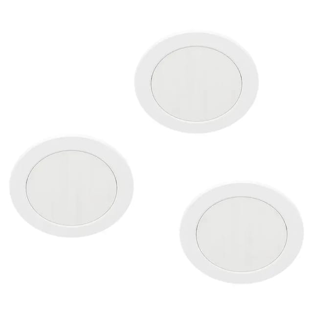 EGLO ABIUL EINGEBAUT. SET Ø86 CCT 3X300LM DÄMPFER. IP44 WEISS