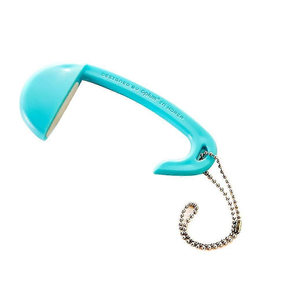Tragbarer, Abnehmbarer Plastiktütenhaken, Tisch-schreibtisch-handtaschenhalter, Mini-kleiderbügel-blue