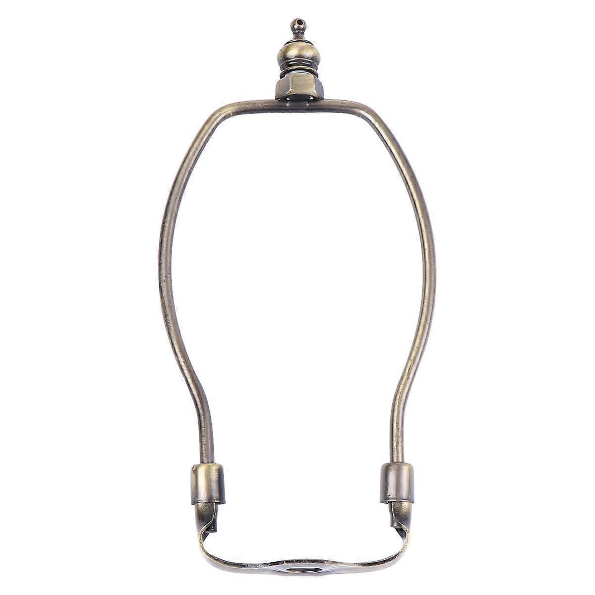 Stück Lampenhorn-rahmen-lampenschirmhalterung (6 Zoll, Bronze)-17.50x9.00x1.40cm