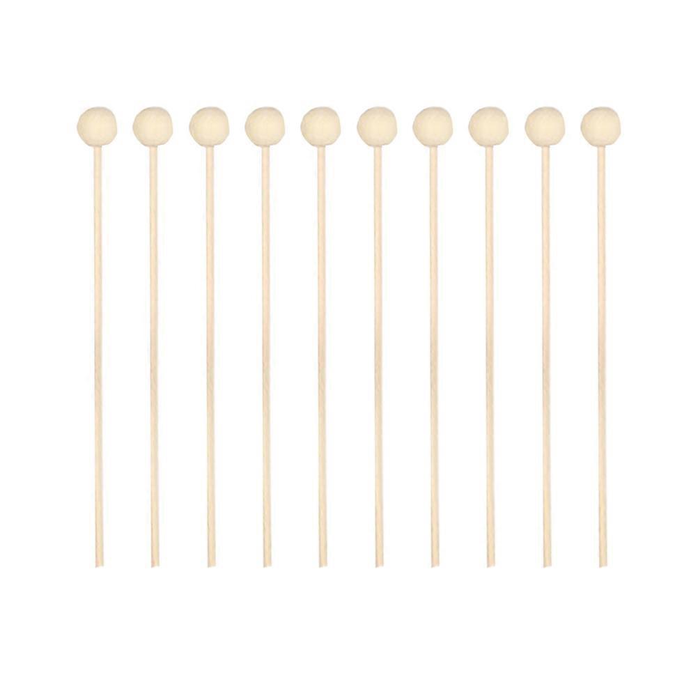 10 Stück Rattan-duftstäbchen, Gerade, Natürliche Duftstäbchen, Aromaöl-diffusor, Rattan-stäbchen Mit Holzkugel (elfenbein)-m-ivory