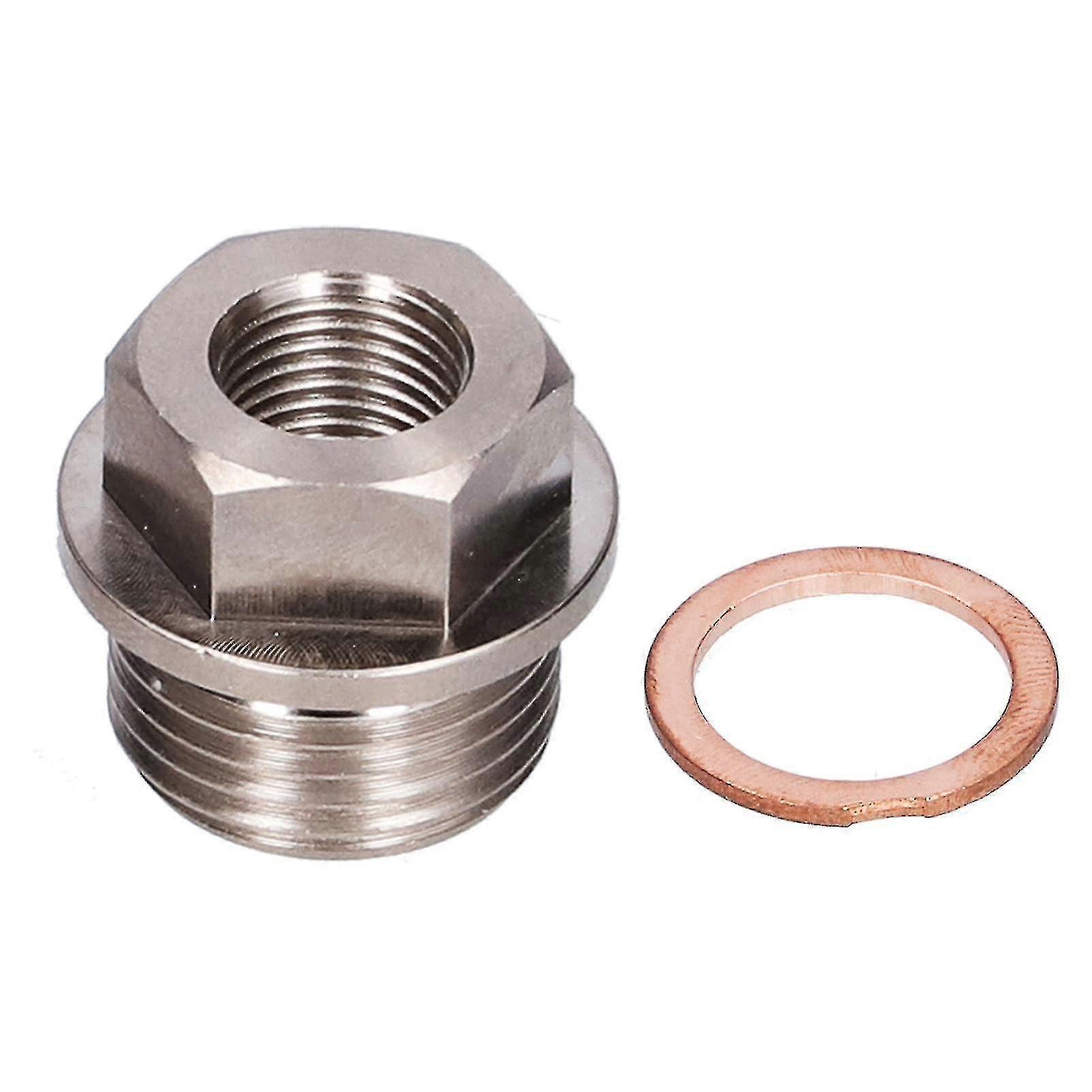 Sensoradapter M18x1,5 Auf 1/8 Npt-gewinde, Anschluss Für Abgaswassertemperatursensor Mit Dichtung