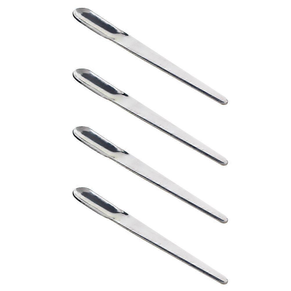 Mini-espressolöffel Aus Edelstahl, Espressolöffel, Mini-dessertlöffel-11.00x1.50x0.12cm-silver