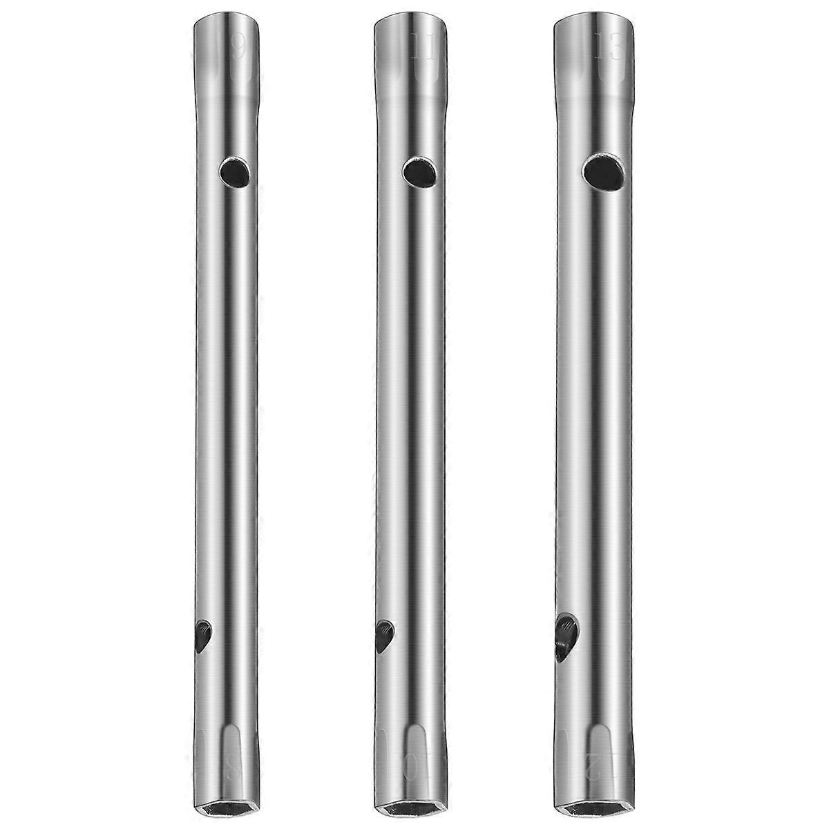 Yardwe 3-teiliges Set Für Wasserhahn Und Hufeisen-einbauschläuche Sowie Wartungswerkzeug Für Monoblock-systeme-silver