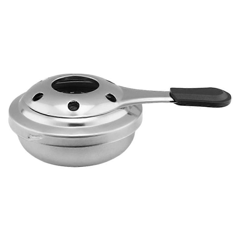Edelstahl-brennstoffbox Docht-brennstoffhalter Mehrzweck-brennstoffbox Mit Deckel Für Buffet-16x10cm-silver