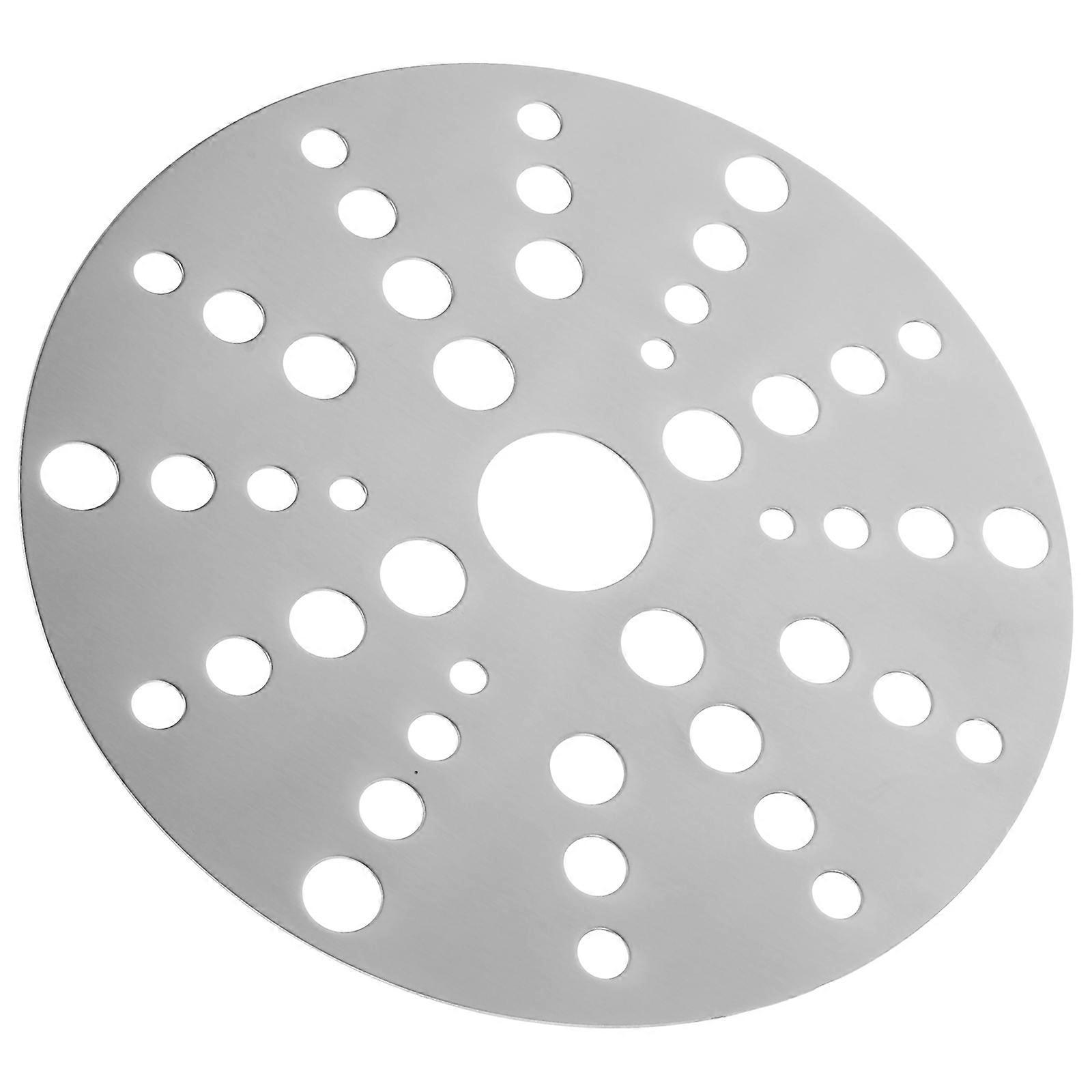 Wärmeverteilerplatte Aus Edelstahl, Wärmeverteiler-konverterscheibe Für Induktionskochfelder-18.00x18.00x0.20cm-silver
