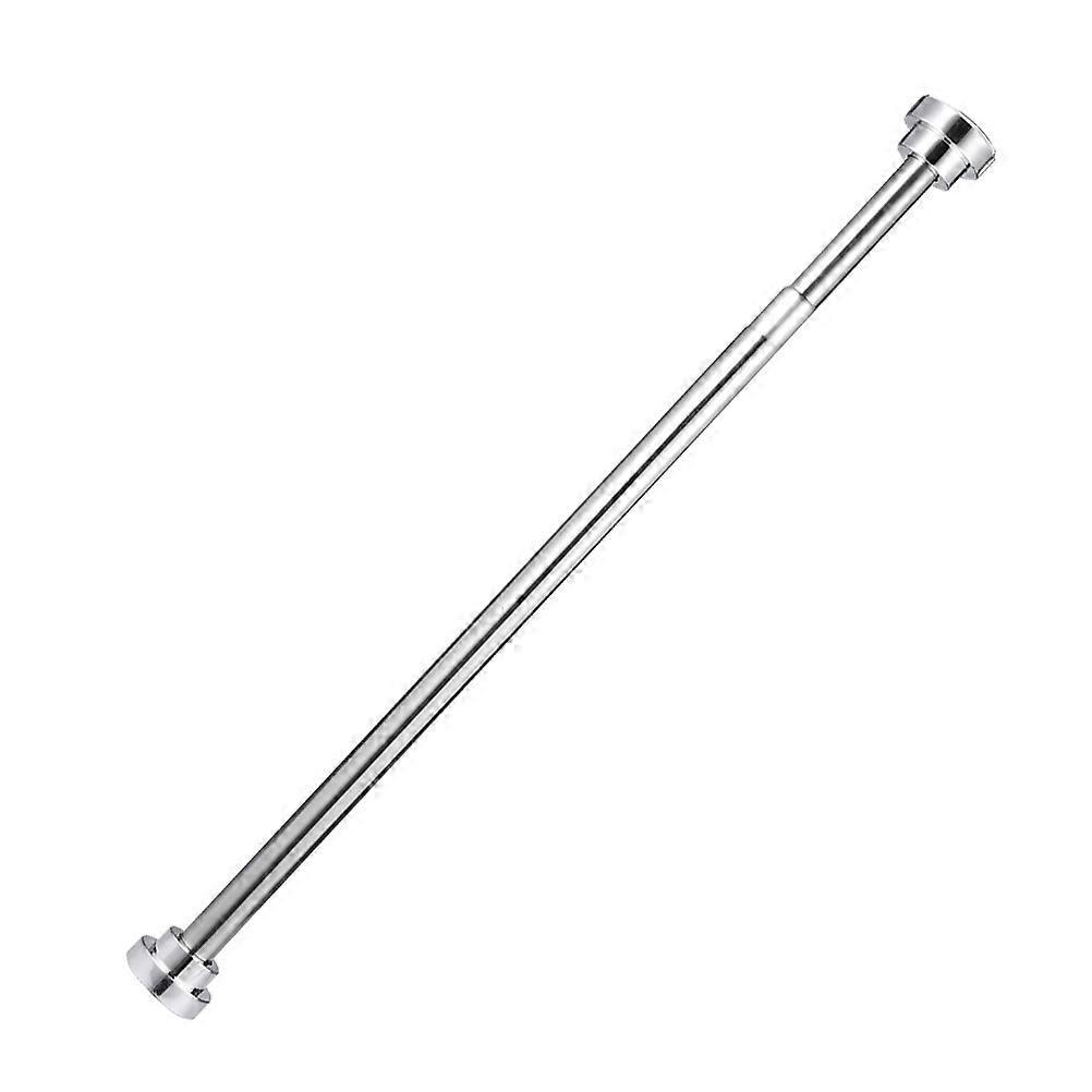 Ausziehbare Wäschestange Aus Edelstahl Mit Bohrmechanismus, Duschvorhangstange, Einziehbare Federspannstange Für Badezimmerschrank (60 Cm)-60cm-silver