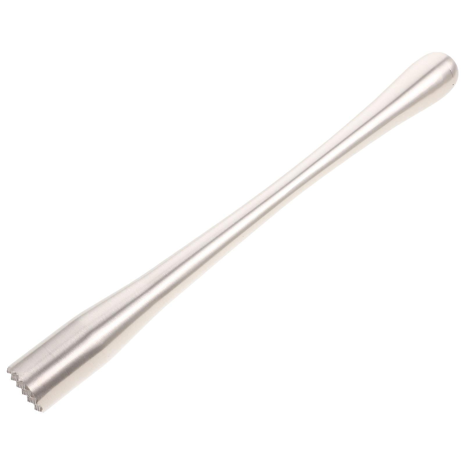 Langer Cocktailstößel Aus Edelstahl, Fruchtmixer-stab, Professionelles Bar-werkzeug-29x2.5cm-silver