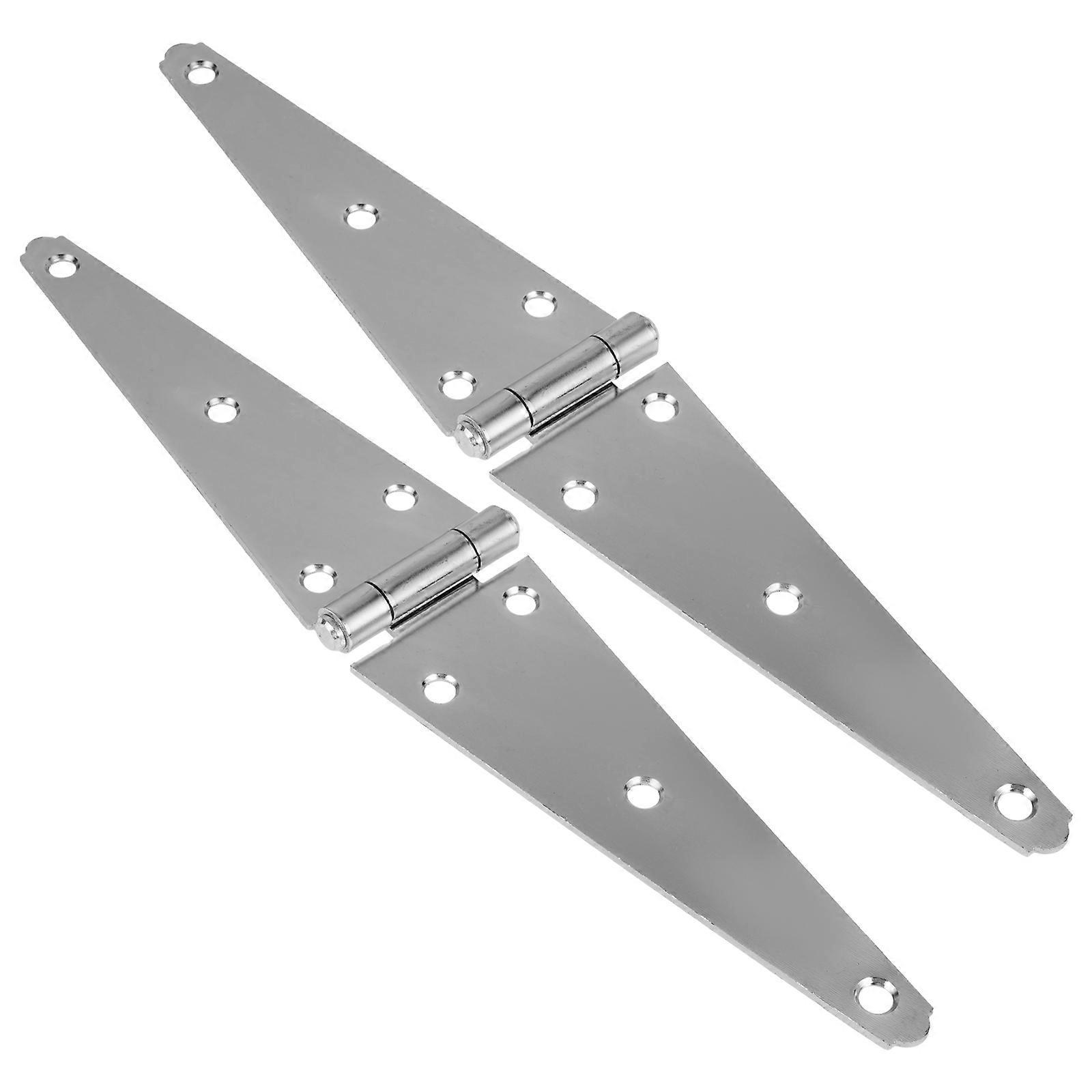 Stück 100 Mm Hochleistungs-scharnier Für Tore, Dekoratives Bandscharnier-20.00x5.00x0.50cm-silver