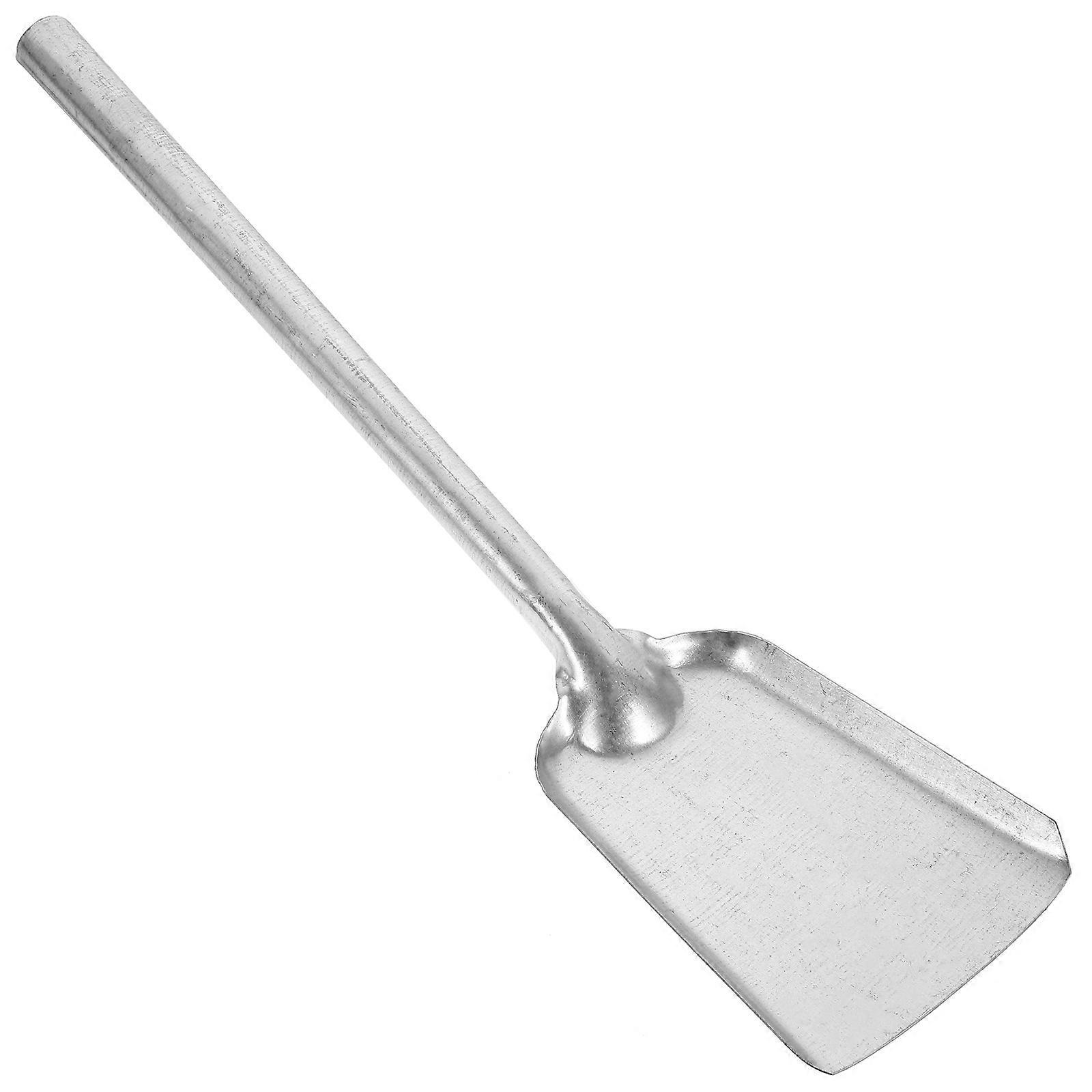 Ofenschaufel Für Küche, Langer Stiel, Kohleascheschaufel, Kaminschaufel Für Haus, Garten-40.00x9.50x2.50cm-silver