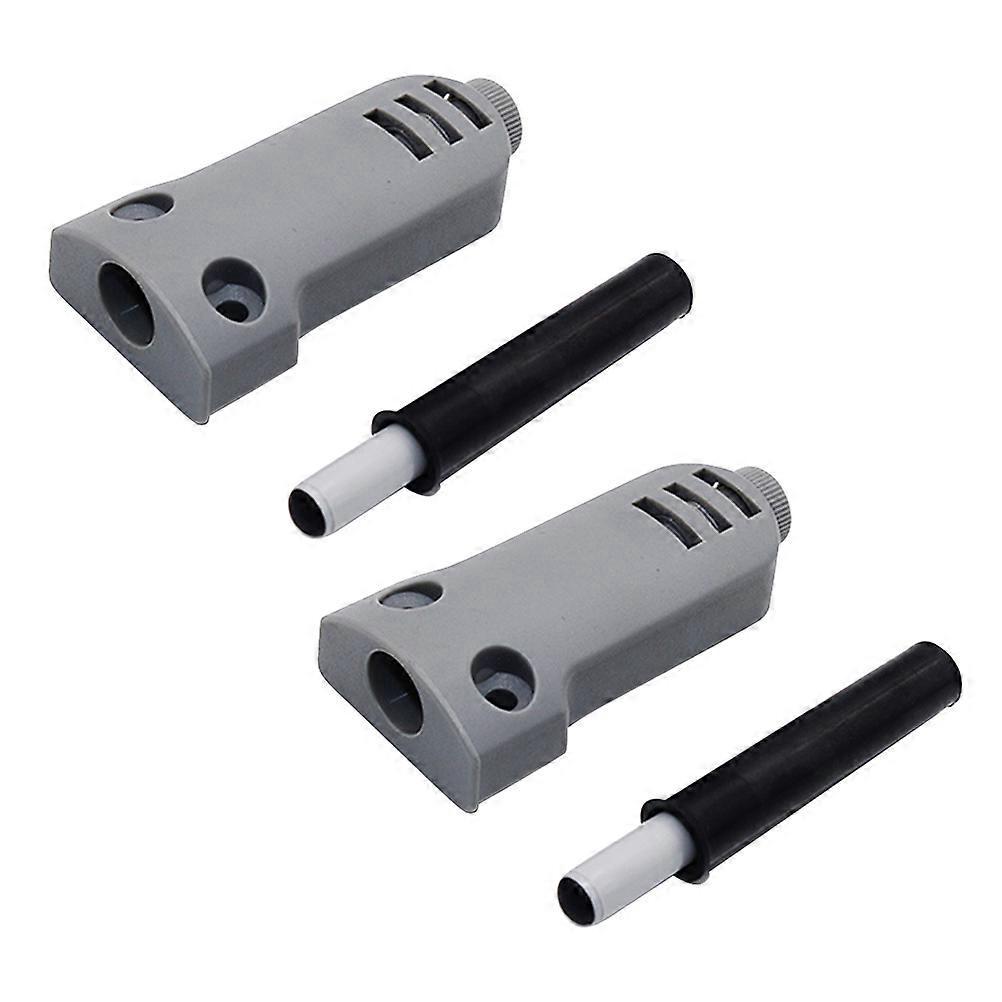 Stück Verstärkte, Stoßdämpfende Und Geräuscharme Türstopper Für Kleiderschränke Und Schränke (grau)-6.6x3.5cm-grey