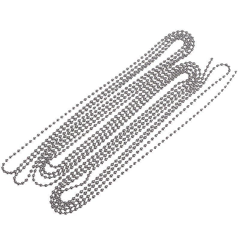10 Stück Kugelkette Mit Verbindungsstücken