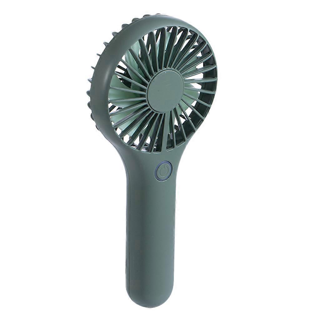 Usb-ladeventilator, Tragbarer Mini-ventilator, Sommerventilator Für Zuhause, Büro, Schule (grün)-17.2x7.8cm-green