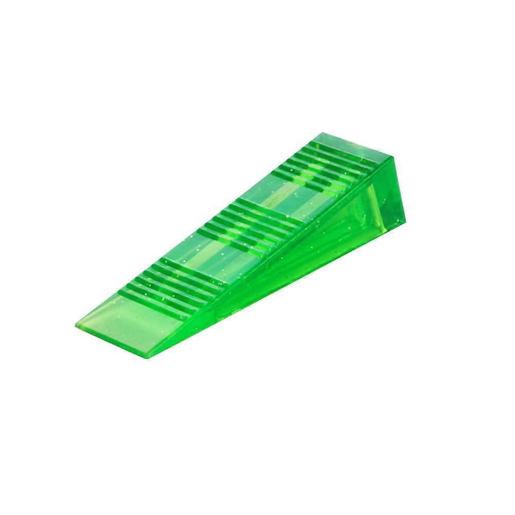 Kristallklarer, Windfester, Flexibler Türstopper Mit Fingerschutz, Kreativer, Durchscheinender Türstopper/türhalter (grün)-4 Pcs-green