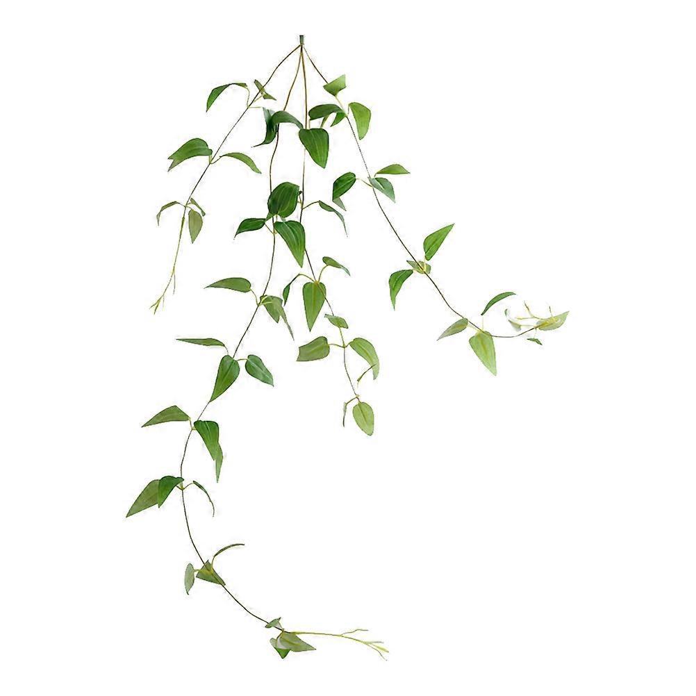 Künstliche Clematis-rattan-dekorationspflanze (grün)-85.00x35.00x5.00cm-green