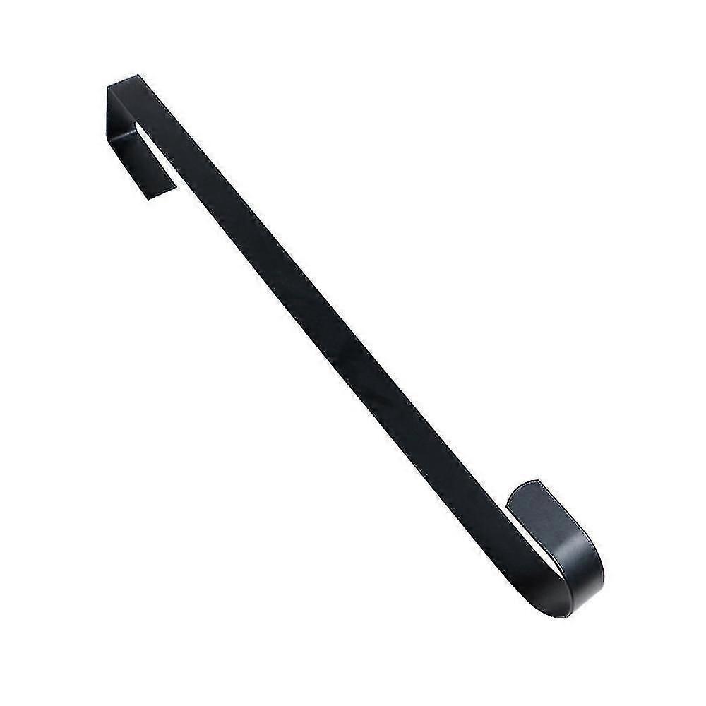 Türkranzaufhänger Aus Metall Für Die Haustür, Einzelner Haken - 26-28cm Black Hook