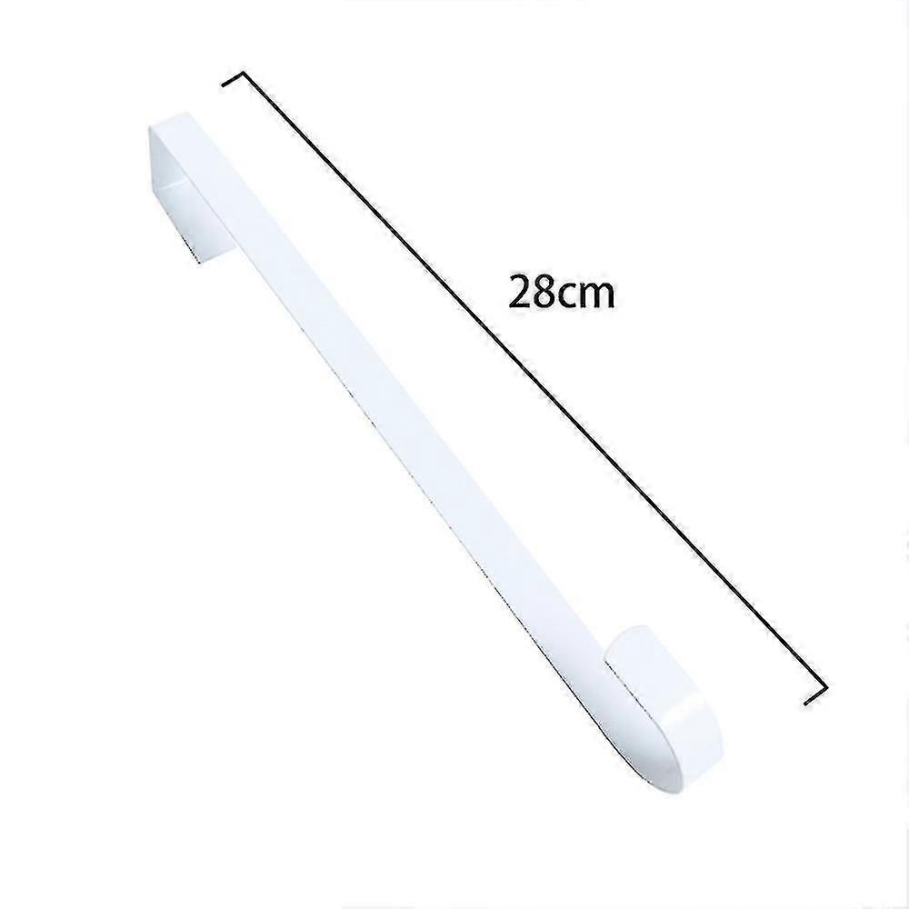 Türkranzaufhänger Aus Metall Für Die Haustür, Einzelner Haken - 26-28cm White Hook