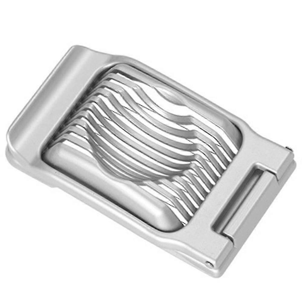 Eierschneider Für Hartgekochte Eier, Erdbeerschneider, Robuster Aluminiumschneider Aus Edelstahldraht, Vielseitig Einsetzbar