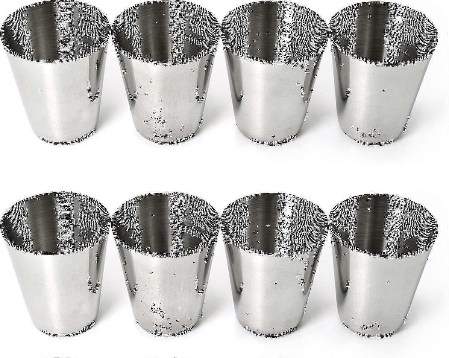 Schnapsgläser Im 12er-set, Edelstahl-schnapsbecher, Stamper Pearl
