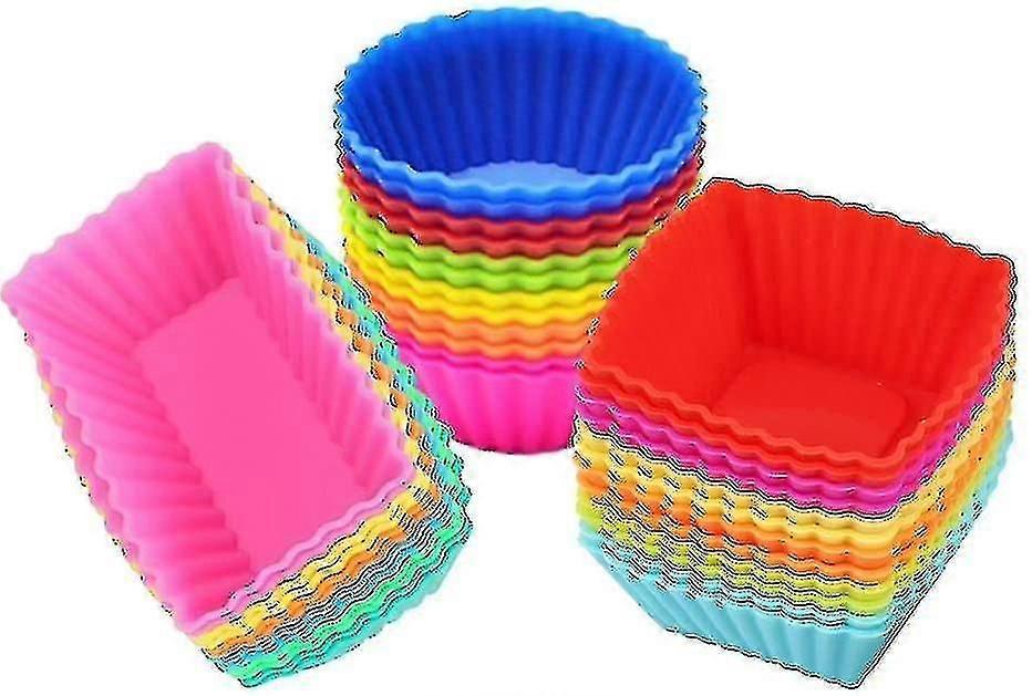 Silikon-muffinförmchen, 36er-packung