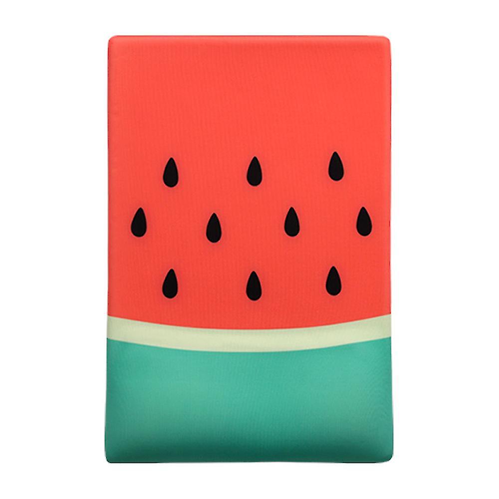 Silikon-mauspad Mit Handgelenkstütze, Ergonomisches Mauspad, Rutschfest Für Zuhause Und Büro – Wassermelone