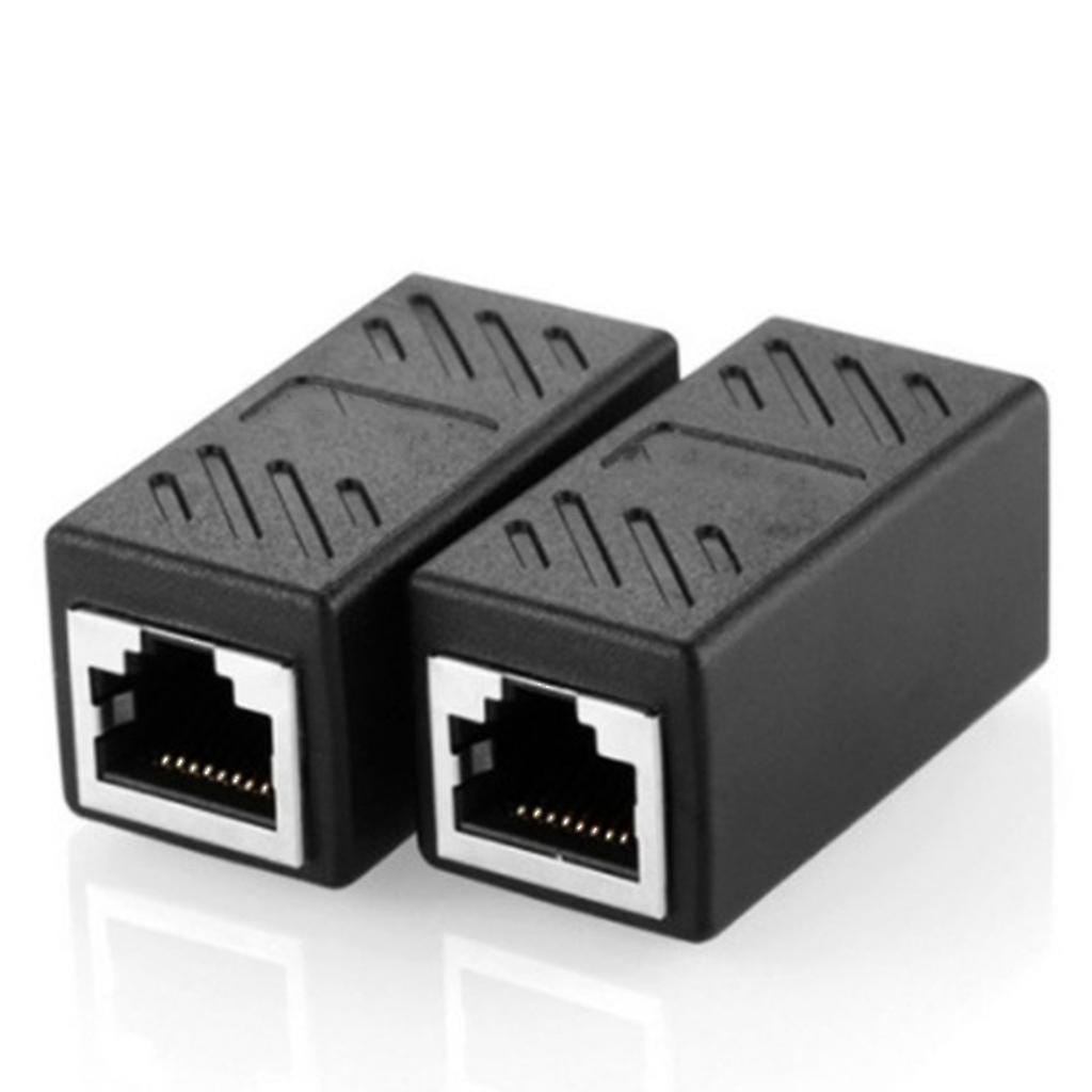 Rj45 Cat6 Kupplungsstecker Netzwerk-lan-kabelverlängerungsstecker Adapterkabel