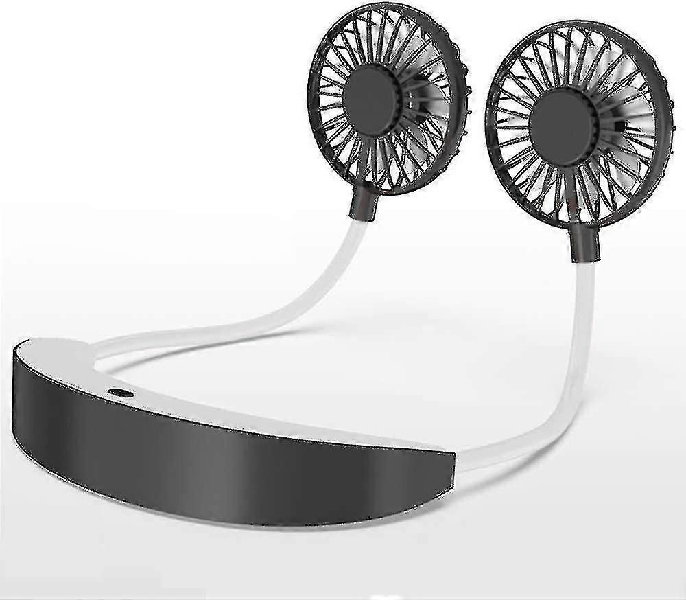 Nackenventilator, 5200 Mah Extra Große Kapazität, Usb-c Wiederaufladbar, Freisprechfunktion