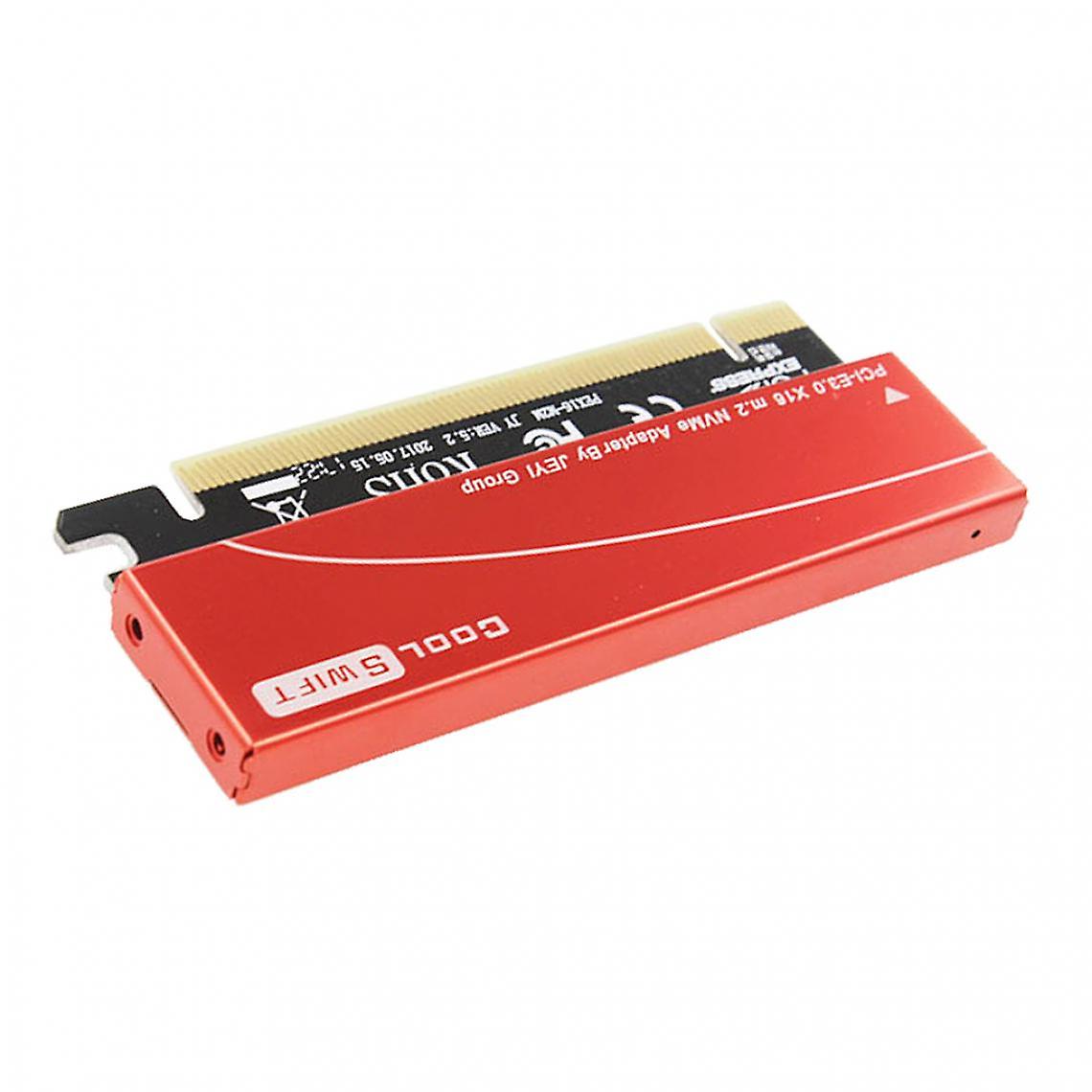 Nvme M.2 Ngff Ssd Auf Pcie 3.0 X16 Erweiterungskarte Mit Kühlkörpergehäuse