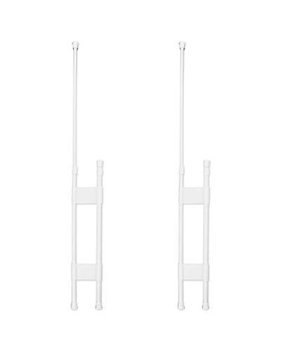 Doppel-kühlschrankstangen Für Wohnmobile, Verstellbare Federspannung, Ausziehbar Von 40-70 Cm (15,8-27,6 Zoll), Halten Speisen Und Getränke Sicher An Ihrem Platz