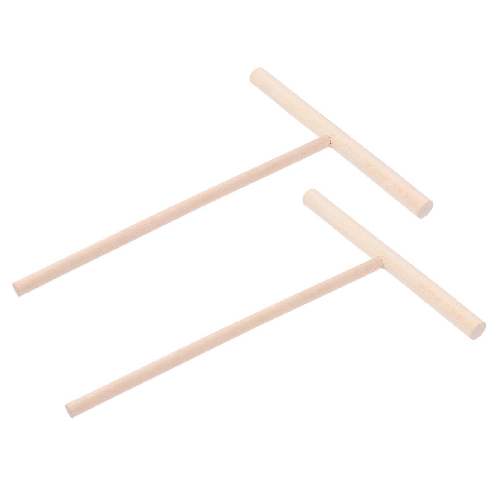 Stück Holz-crêpe-pfannkuchen-teigverteiler Teigverteiler Küchenutensil Aus Holz Pfanne Oder Bratpfanne-15.50x12.00x0.90cm
