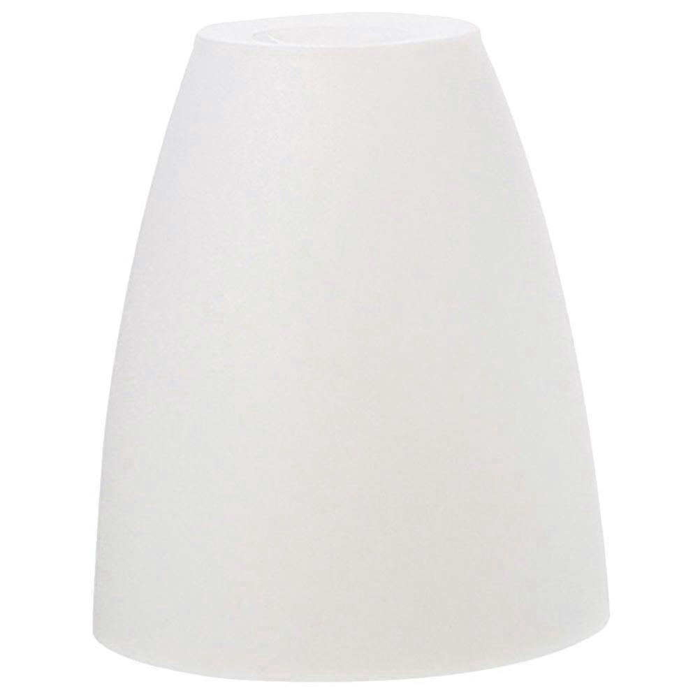 Lampenschirm-ersatz Für Den Haushalt, Tragbarer Lampenschirm Aus Kunststoff, Langlebige Dekorative Lampenabdeckung-11.50x10.00x10.00cm-white