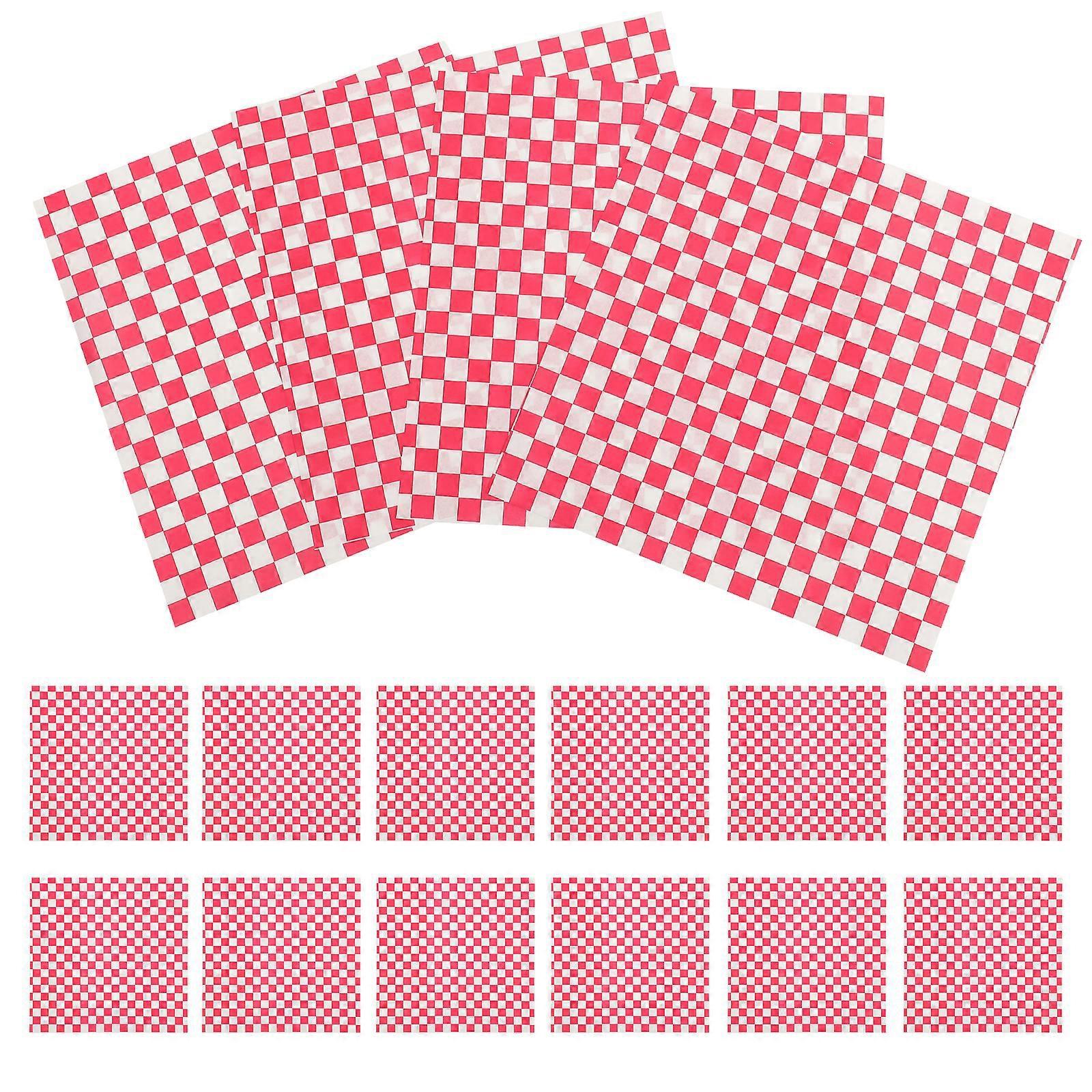 50 Blatt Frischhaltepapier, Fettdichtes Papier Für Feinkost, Sandwichpapier, Kuchenförmchen-30x30cm