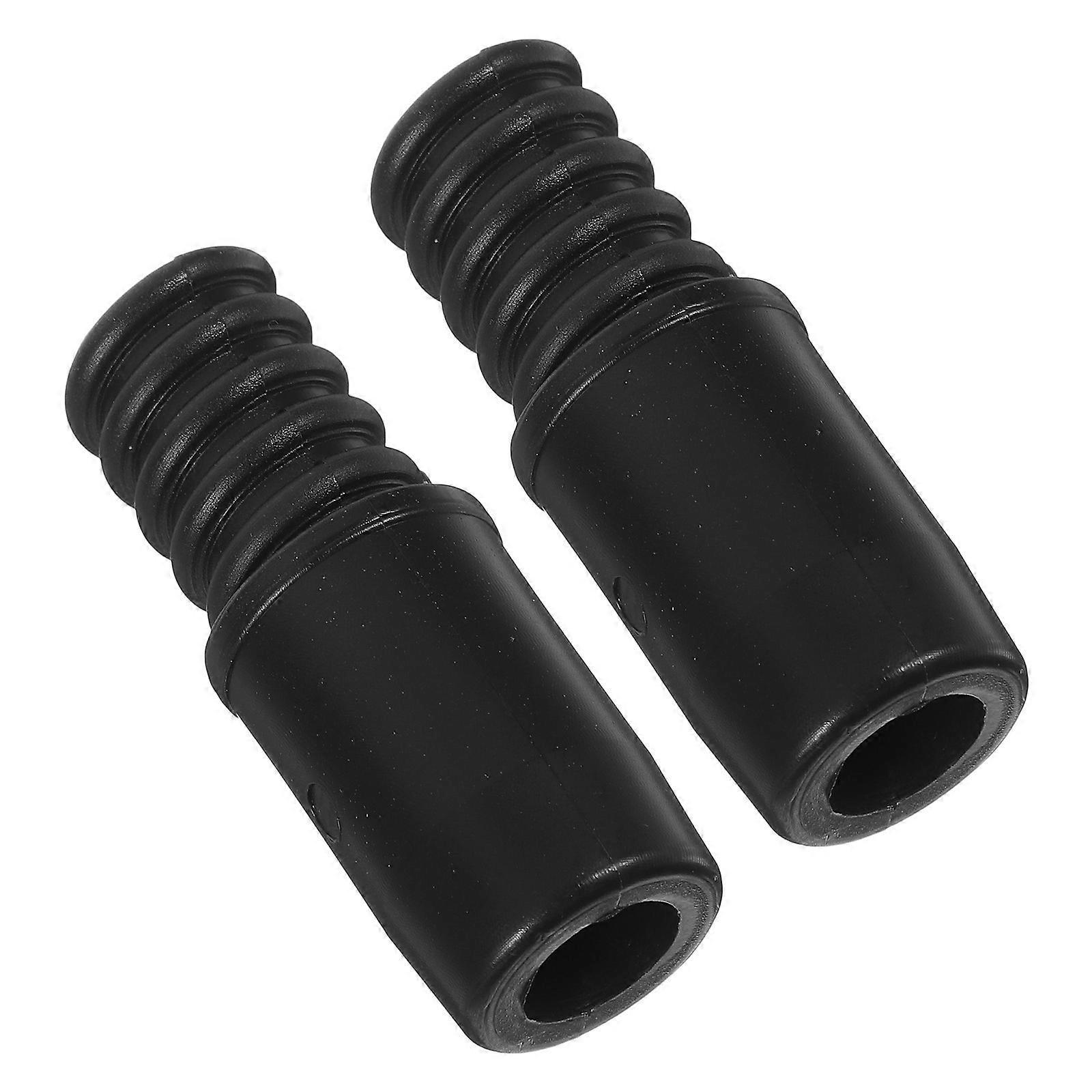 2 Stück Besenstiel-endadapter Mit Gewindespitzen Für Den Gewerblichen Einsatz-5.50x2.00x2.00cm-black