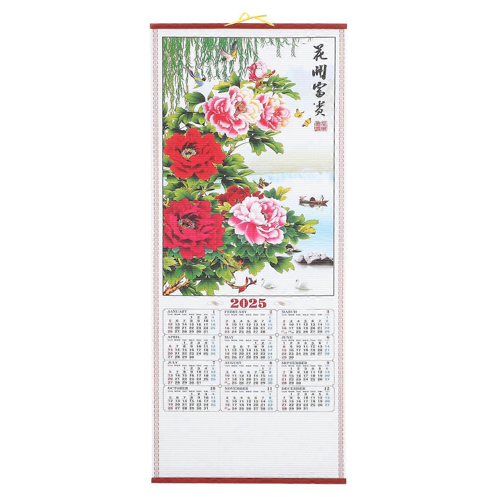Englischer Monatskalender Für Die Wand, Urlaubsplanungskalender, Tageskalender Fürs Büro-76.00x31.50x1.00cm-multi