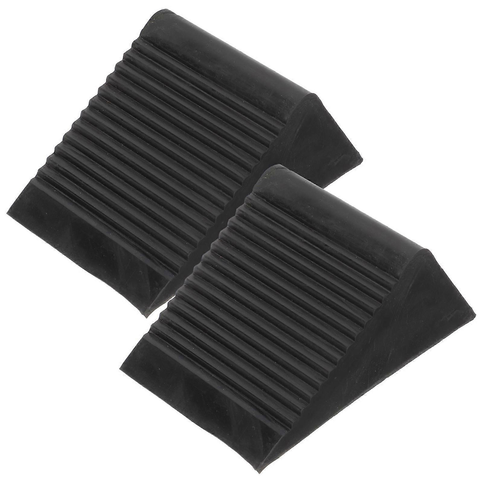 Stück Robuste Radkeile Für Autoreifen, Rutschfeste Reifenschoner-12x10cm-black
