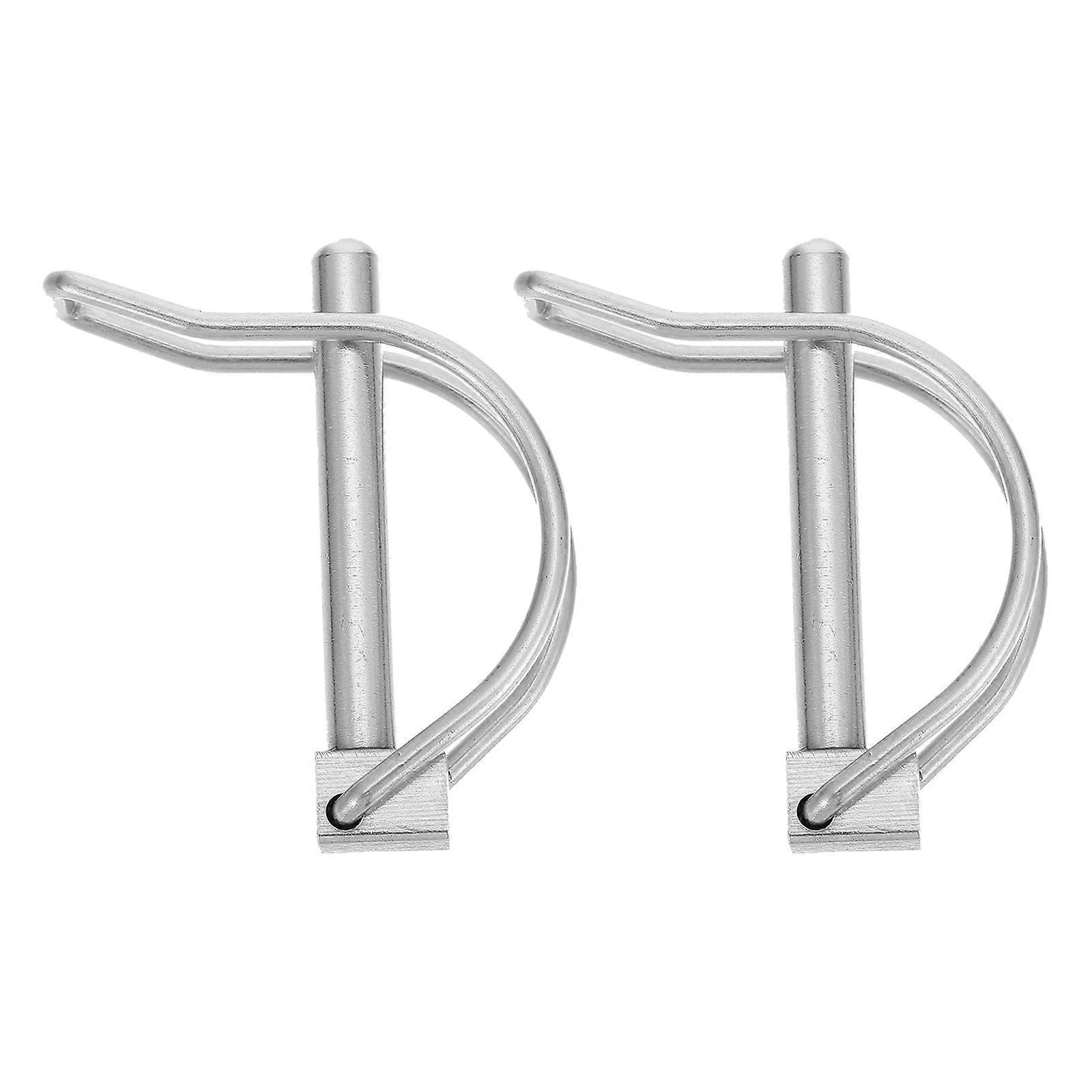 Stück Schnellverschluss-anhängerkupplungs-sicherheits-ladungsboot-beinkupplungshaken-clip-5x3.5x1.5cm-silver